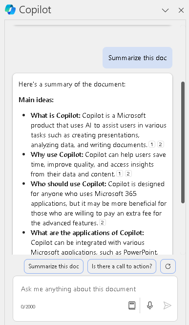 Musceteers IT GmbH Copilot in Word